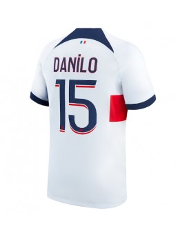 Paris Saint-Germain Danilo Pereira #15 Auswärtstrikot 2023-24 Kurzarm